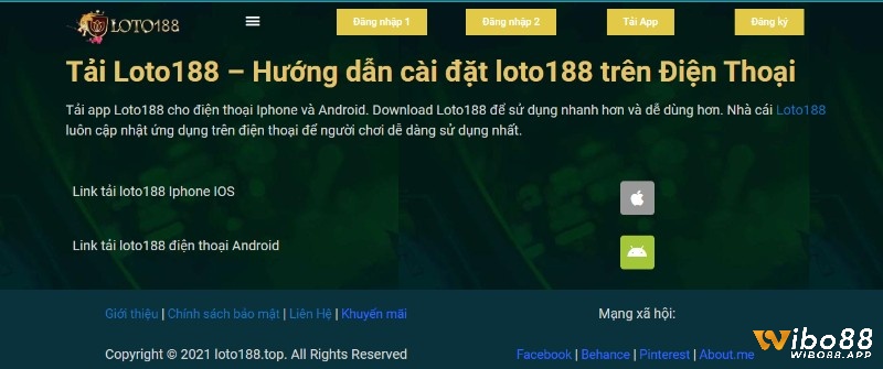 Bước 2 tải app lo188