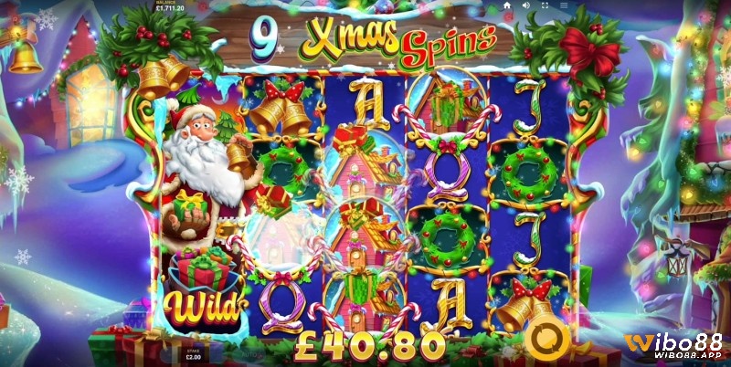 Lối chơi game khá đơn giản và dễ hiểu cùng với các biểu tượng về chủ đề giáng sinh đáng yêu