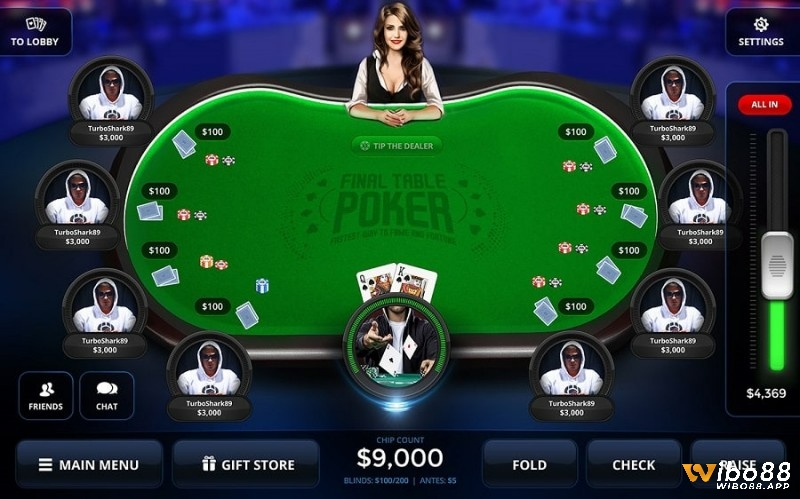 Bài Poker có lối chơi vô cùng hấp dẫn