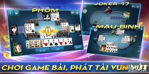 Cổng game bài Wibo88 được đông đảo anh em lựa chọn