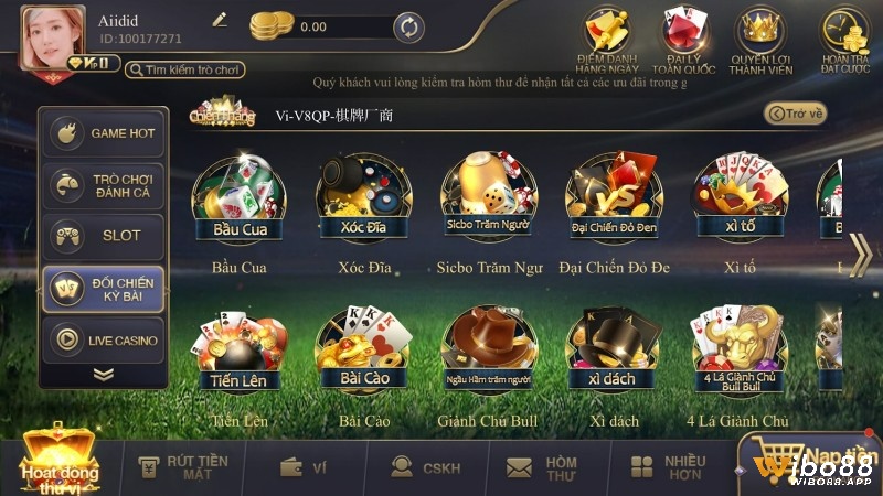 Cổng game Cfun68 đa dạng các thể loại game bài