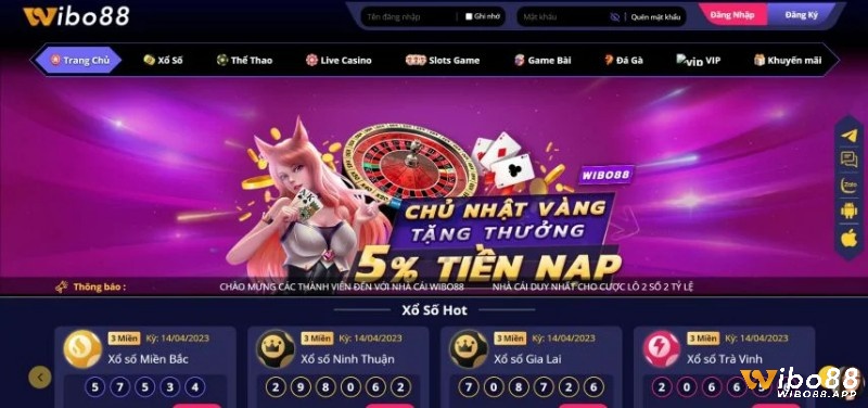 Nhà cái Wibo88 là địa chỉ chơi game đánh bài uy tín, an toàn