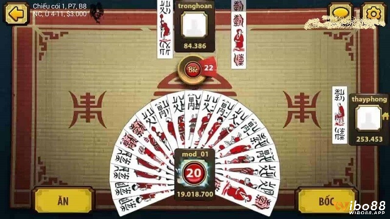 Chơi game bài chắn phải vững tâm lý