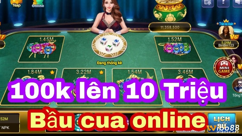 Hướng dẫn tham gia chơi game bau cua tại Web Wibo88