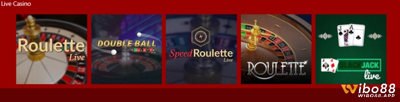 Live Casino trên RedSpins