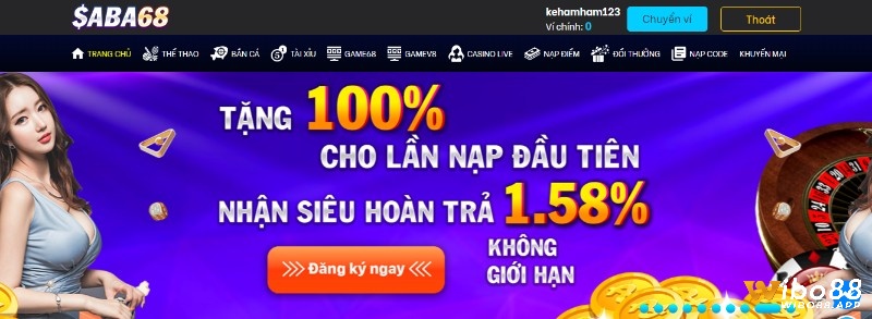 Sân chơi Saba68 luôn tổ chức nhiều chương trình khuyến mãi