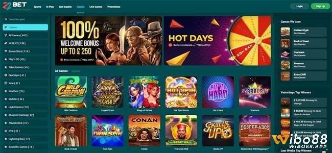 22bet được thành lập vào năm 2018 bởi TechSolutions (CY) Group Limited