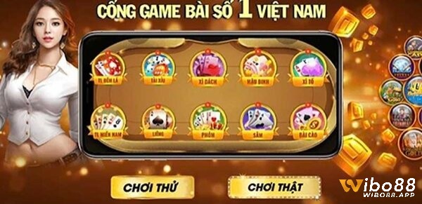 Chơi bài đổi thưởng online nhận thưởng cực chất tại Wibo88