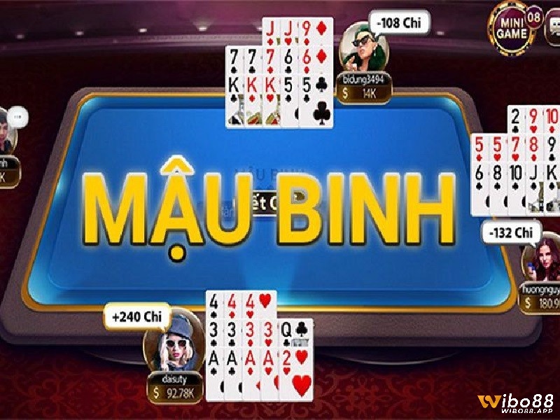 Mậu binh là gì? Mậu binh là game bài sử dụng bộ bài 52 cây