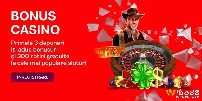 Thưởng Casino trong 3 lần nạp tiền đầu tiên nạp tiền tối thiểu 20 lei/lần