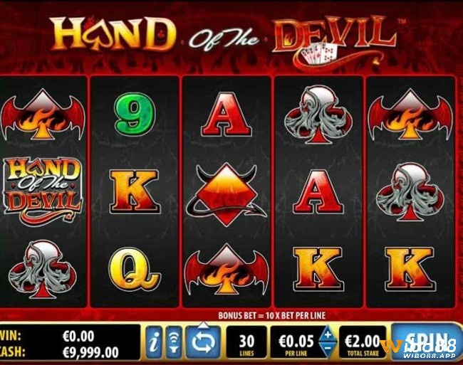 Nhấp chọn (i) để tìm hiểu cách kích hoạt các tính năng thưởng thú vị trong Hand of the Devil