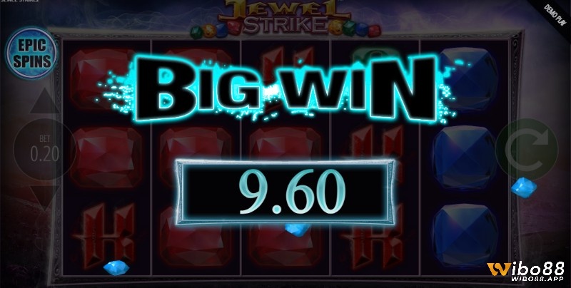 Có thể dễ dàng giành được BIG WIN khi chơi slot chủ đề đá quý này