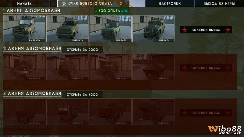 Lối chơi game Russian Military Truck hết sức đơn giản