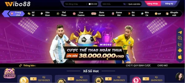 WIBO88.APP là nền tảng cá cược trực tuyến hàng đầu thu hút nhiều người chơi