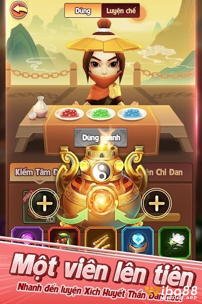 Game Đại Hiệp Piu Piu đa dạng nhiều nhân vật