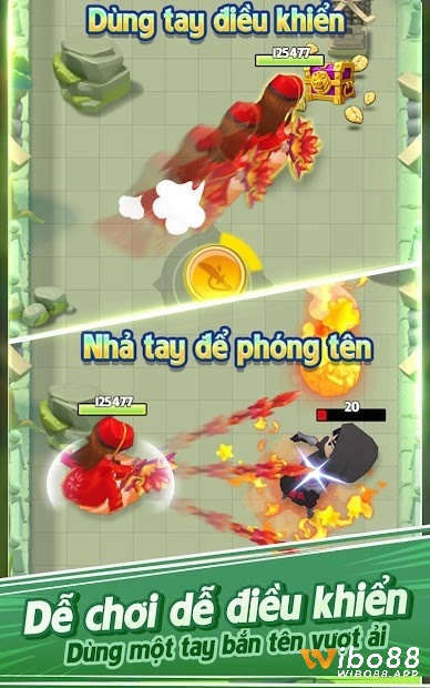 Các nhân vật trong game Đại Hiệp Piu Piu đều có những kỹ năng đặc biệt