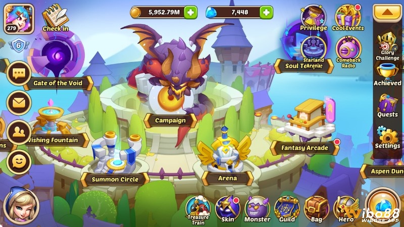 Game Idle Heroes với nhiều tính năng độc đáo, hệ thống nhân vật phong phú