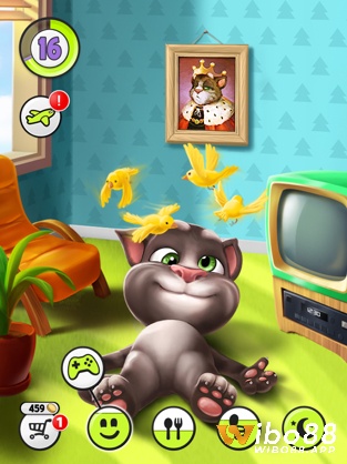 Game My Talking Tom có lối chơi nuôi thú ảo khá dễ thương