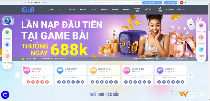 Cùng Wibo88 giới thiệu về nhà cái Gi8 uy tín và chất lượng