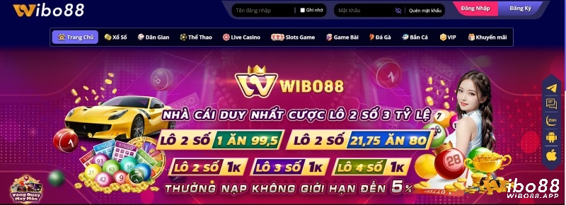 Wibo88.app là trang web cung cấp đa dạng các trò chơi đánh bài khác nhau 