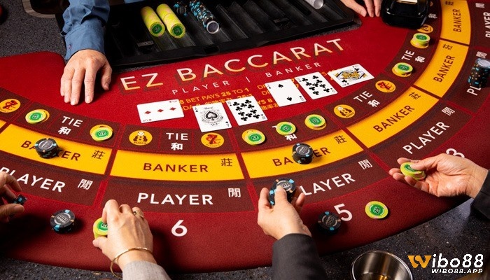 Luật rút thêm lá thứ 3 bài trong bài baccarat