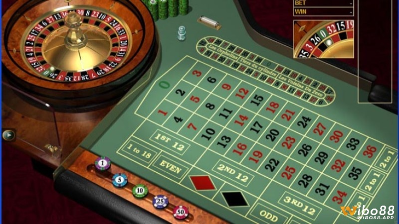 Những cửa cược được đặt ra trong game roulette